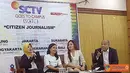 Citizen6, Surabaya: Citizen6, Surabaya: Pemimpin Redaksi Liputan 6 SCTV, Don Bosco Salamun, memberikan seminar pada acara SCTV Goes To Campus yang diadakan di Kampus Universitas Airlangga, Surabaya. (Pengirim: Edowardo)