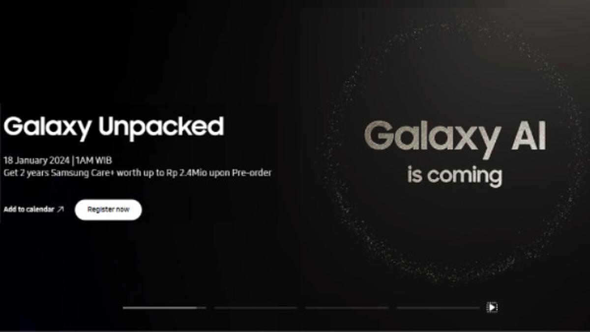 Samsung Galaxy Unpacked 2024 Digelar 17 Januari, Bakal Luncurkan Galaxy