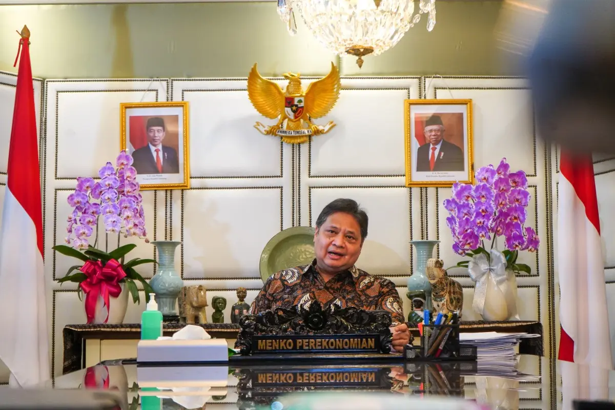 Menteri Koordinator Bidang Perekonomian Airlangga Hartarto