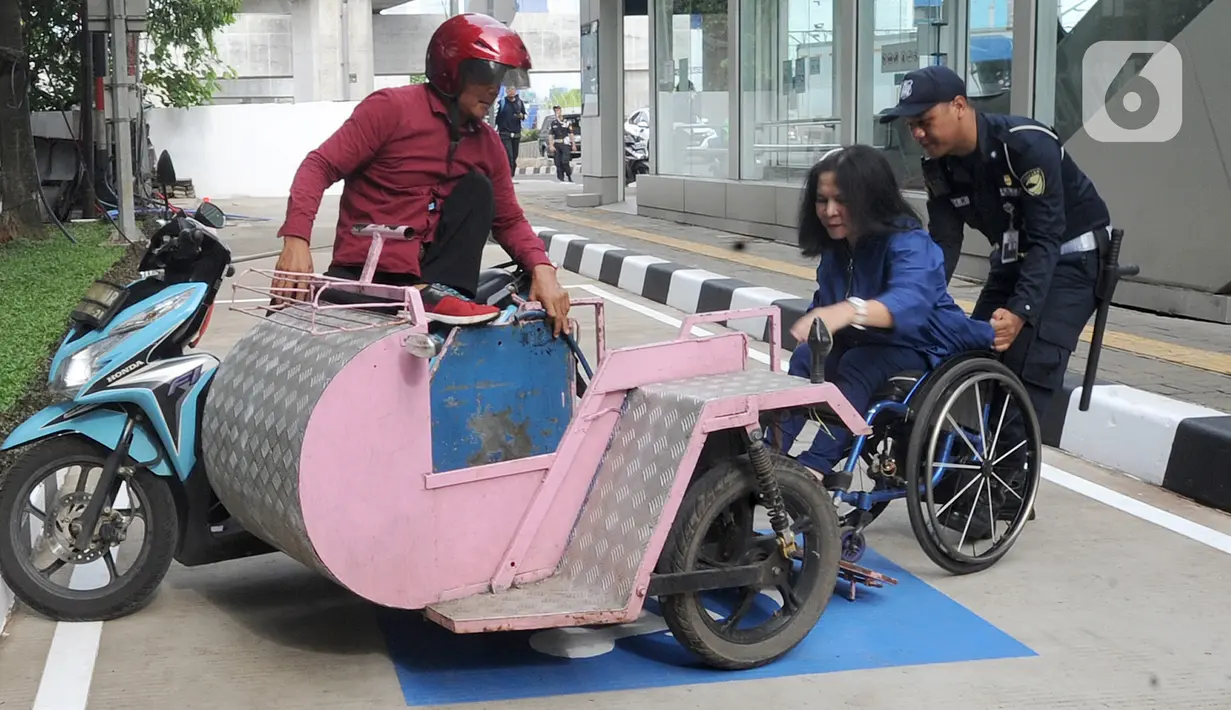 Foto Ada Parkir Gratis Untuk Penyandang Disabilitas Di Stasiun Mrt Foto 7568