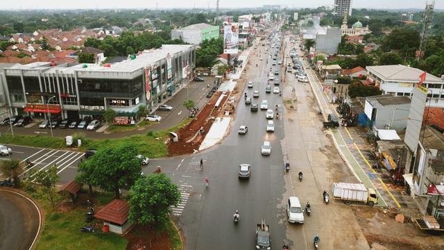Pemkot Tangsel Lakukan Pelebaran Dan Perbaikan Jalan Dalam Upaya Peningkatan Infrastruktur News Liputan6 Com