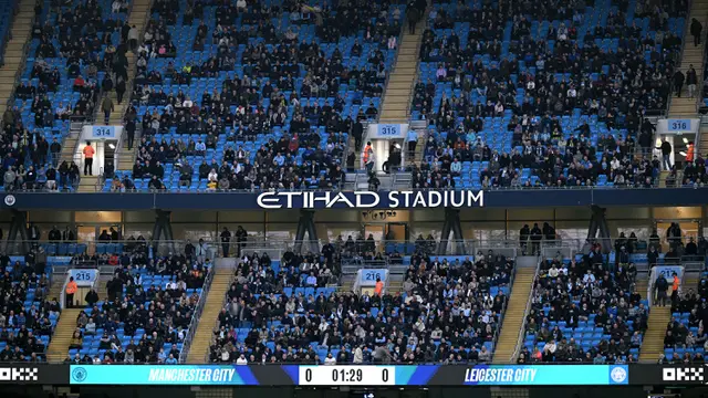 Foto: Protes Pendukung Man City Akibat Harga Tiket Mahal, Kemenangan Jack Grealish dkk di Liga Inggris Kurang Spesial