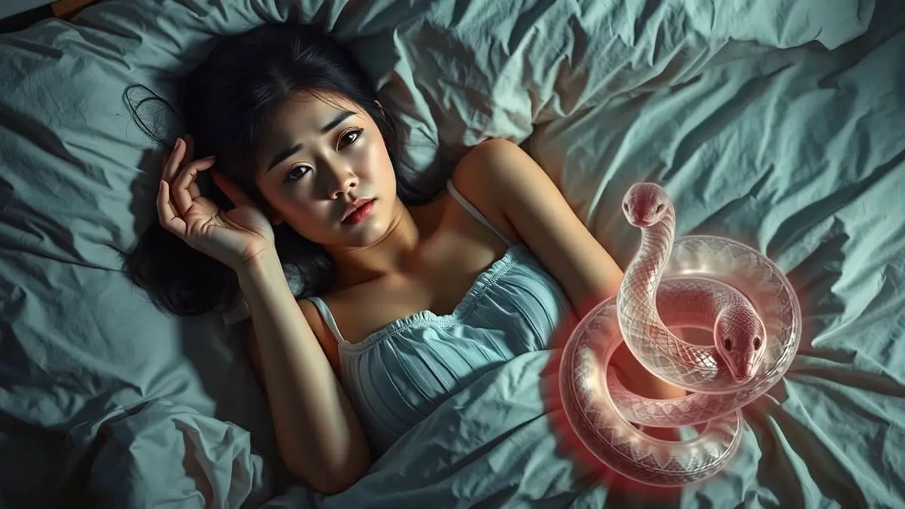 mimpi digigit ular artinya