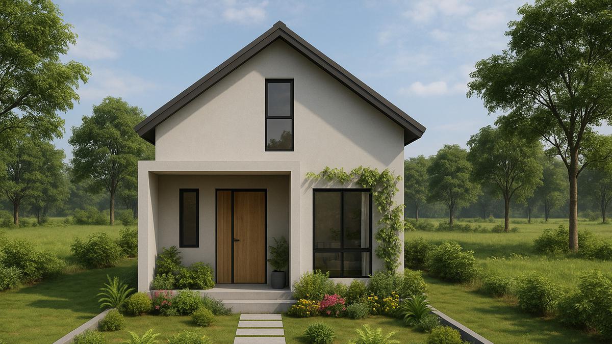 7 Gambar Rumah Sederhana Ukuran 6x9 di Kampung, Desain Mezanine dan Asri untuk Budget Terbatas
