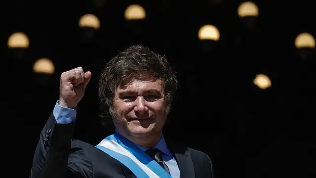 Javier Milei Terpilih Jadi Presiden Baru Argentina