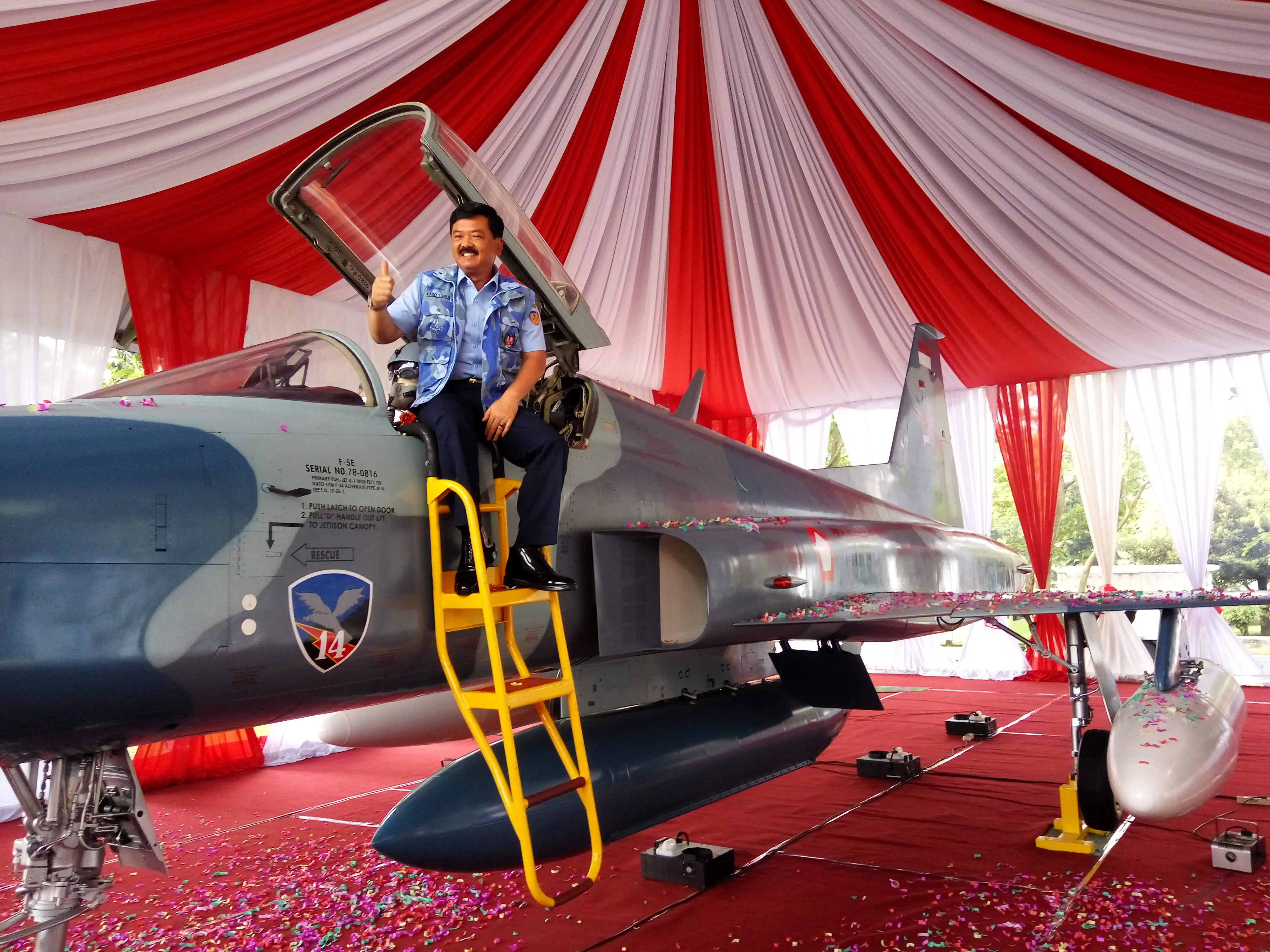 Kepala Staf TNI AU (KSAU) Marsekal TNI Hadi Tjahjanto. (Liputan6.com/Switzy Sabandar)