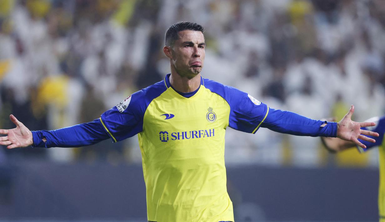 Al Nassr berhasil melakukan comeback apik saat bertandang ke markas menang Al Shabab. (AFP/Fayez Nureldine)