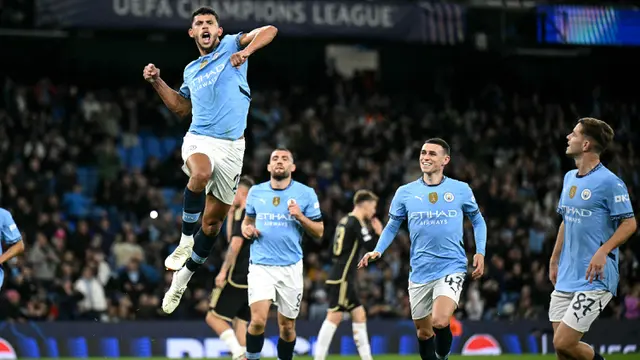 Menjamu Sparta Praha, Manchester City Berpesta Gol