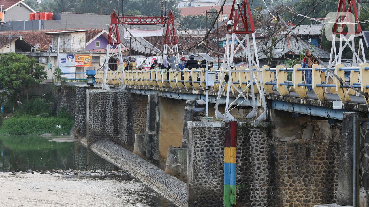 Bendung Katulampa Nyaris Tanpa Air