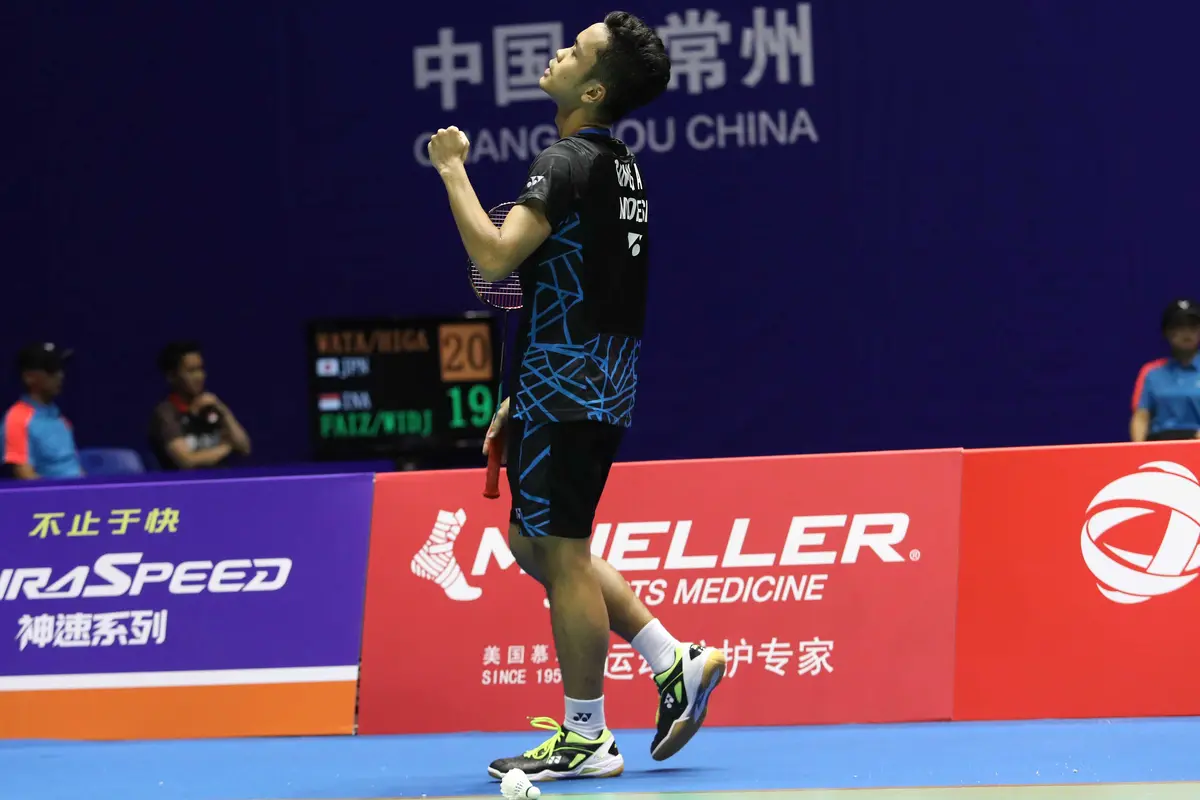 Anthony Sinisuka Ginting, China Terbuka 2018