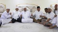 Amien Rais dan Prabowo bertemu Rizieq Shihab di Mekah. (Merdeka.com)