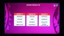 Layar monitor menampilkan hasil pengundian fase grup Piala AFF U-17 2026 yang digelar di SCTV Tower, Jakarta, Jumat (6/3/2026). Timnas Indonesia U-17 harus menerima kenyataan pahit tergabung di grup neraka pada Piala AFF U-17 2026. (Bola.com/Bagaskara Lazuardi)