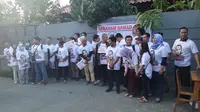 Relawan di Yogyakarta mendeklarasikan dukungan terhadap Abraham Samad untuk maju pemilihan presiden 2019