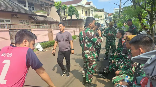 Rumah Menkeu Sri Mulyani dijaga ketat TNI usai dijarah massa.