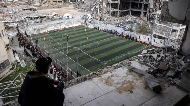 Ketika Sepak Bola Hidupkan Semangat Warga Palestina di Gaza