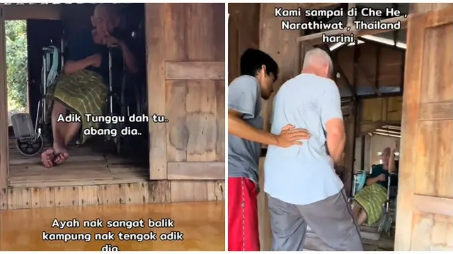 Menetap di Negara Berbeda, Pertemuan Kakak Adik Sama-sama Idap Stroke Ini Bikin Haru