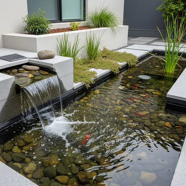Tips & Inspirasi Kolam Ikan Modern yang Hemat Tempat, Estetik, dan Ramah Lingkungan