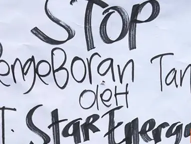 Hari Bumi, Ratusan Massa Berorasi
