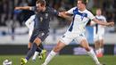 Keunggulan Inggris 1-0 atas Finlandia bertahan hingga waktu turun minum. (Jonathan NACKSTRAND/AFP)