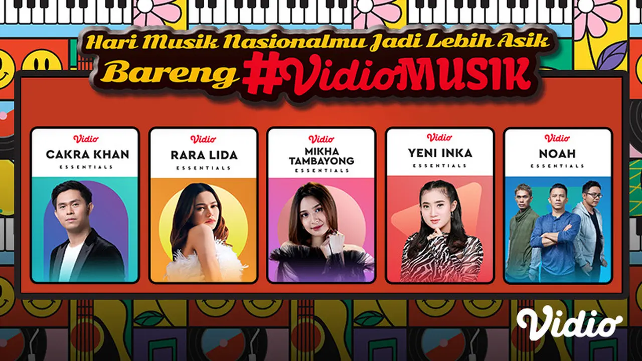 Streaming Lagu Hits di Vidio Musik