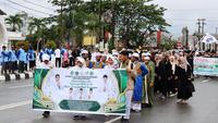 Ratusan Peserta dan Warga Antusias Meramaikan Pawai Ta’aruf MTQ ke-46 di Tenggarong