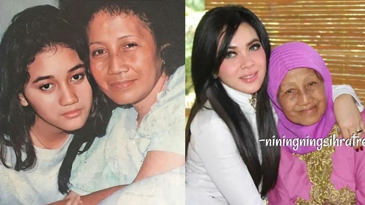 5 Momen Kenangan Ibunda Nike Ardilla Bersama Selebritas Tanah Air