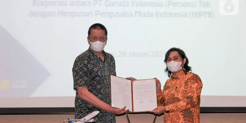 Jalin Kerjasama dengan HIPMI, Garuda Indonesia Beri Layanan Khusus