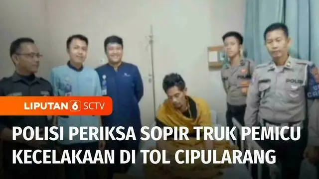 VIDEO: Penyelidikan Kecelakaan Beruntun di Tol Cipularang, Sopir Truk Diperiksa Polisi