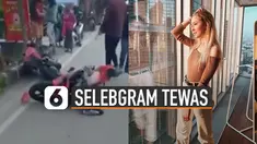 Meninggal dunia setelah alami kecelakaan tunggal di Simpang Kunti, Seminyak, Bali, pada Minggu (21/6/2020).