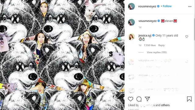 Unggahan Krystal f(x) (Instagram/ vousmevoyez)