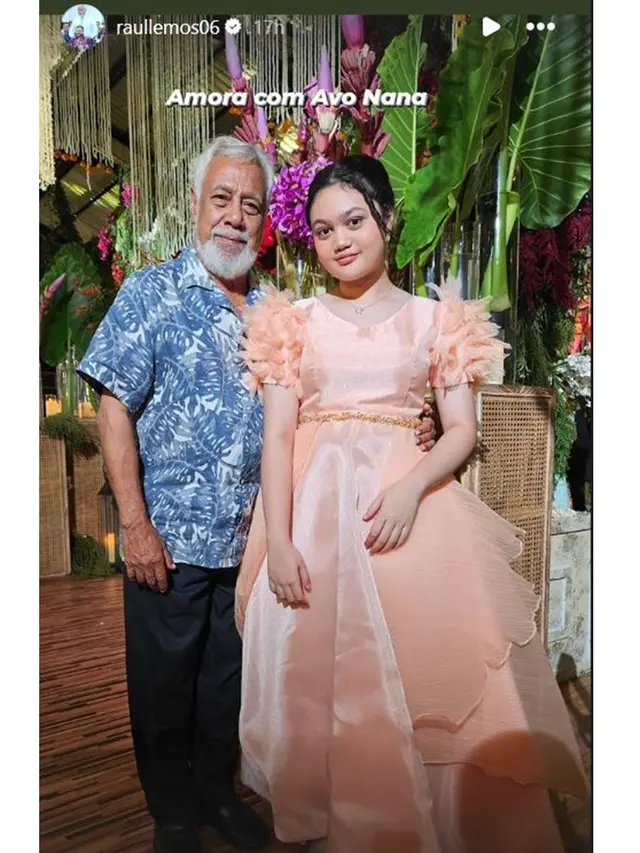 6 Potret Amora dan Kellen Bertemu Xanana Gusmao, Perdana Menteri Timor Leste