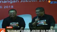 Para relawan ini sepakat menyerahkan kewenangan pemilihan sosok bakal calon wakil presiden kepada Jokowi.