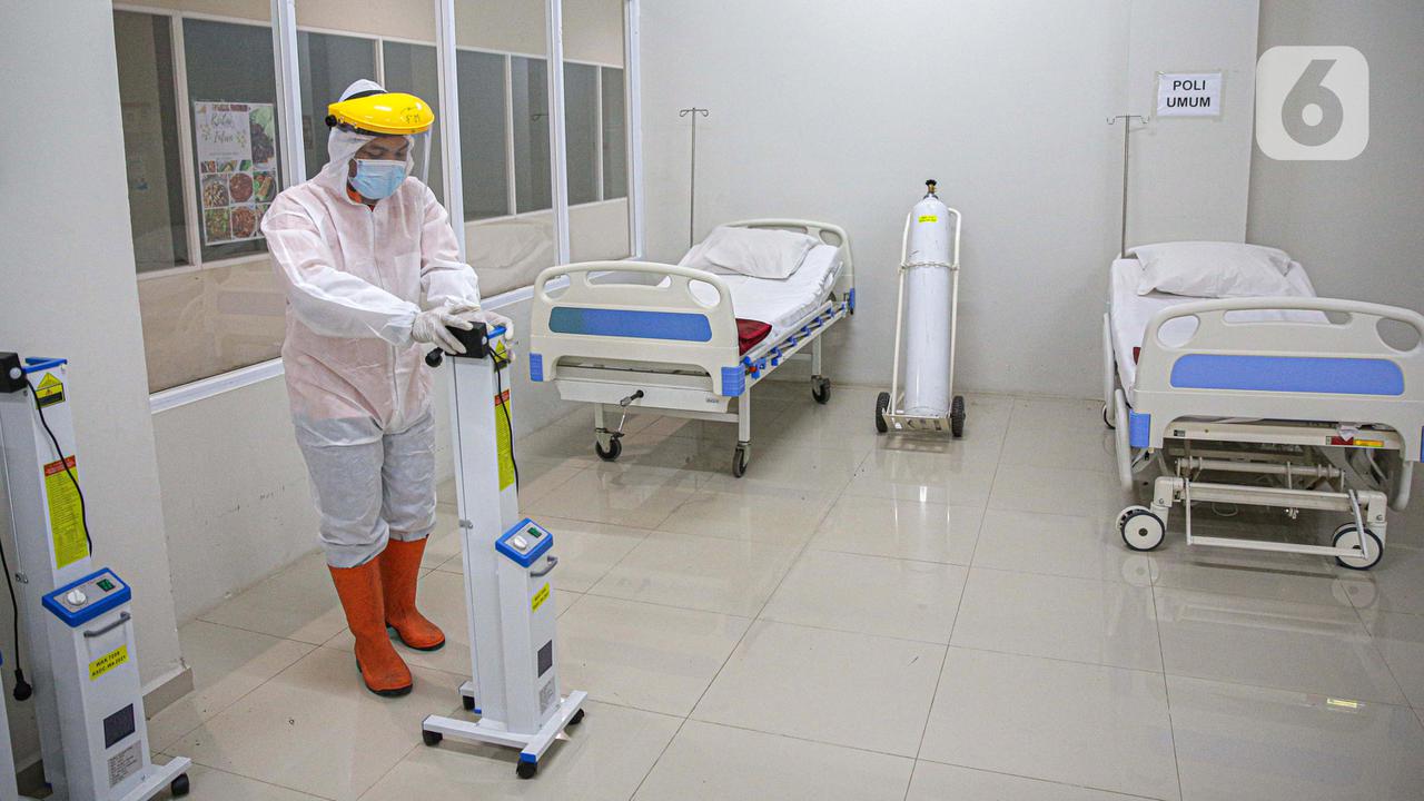 FOTO: Mengintip Tower 8 Wisma Atlet Pademangan untuk Isolasi Pasien OTG COVID-19