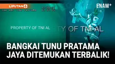 Tim SAR gabungan berhasil merekam visual bangkai KMP Tunu Pratama Jaya yang tenggelam di perairan Selat Bali. Kapal ditemukan dalam kondisi terbalik di kedalaman 49 meter, berjarak 3,6 km dari kabel bawah laut PLN.