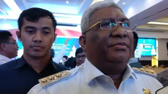 Gubernur Sultra Ali Mazi.(Liputan6.com/Ahmad Akbar Fua)