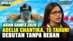 Perenang muda Indonesia, Adelia Chantika, bersiap menjalani debut di Asian Games 2026 Aichi-Nagoya. Di usia 15 tahun, Adelia menjadi atlet termuda Indonesia di cabang Akuatik pada ajang tersebut.
Jelang keberangkatan ke Jepang, Adelia mengungkap per...