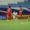 Pemain Vietnam tertunduk lesu usai kalah dari Irak di Piala Asia U-23 2024