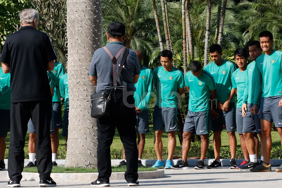Intip Latihan Ringan dan Santai ala Timnas Indonesia