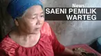 Saeni (53), pemilik warung makan (warteg) yang dirazia Satpol Pamong Praja (PP) Kota Serang, Banten lantaran kedapatan buka di siang hari
