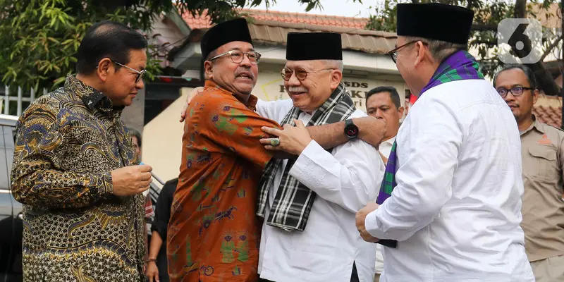 Pramono Anung-Rano Karno Temui Fauzi Bowo di Museum MH Thamrin