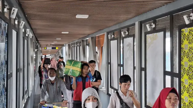 Kondisi Pelabuhan Bakauheni H+6 Lebaran