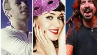 Chris Martin dan Dave Grohl Sama-Sama Dengarkan Katy Perry