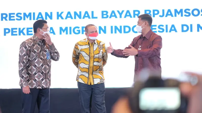 Sinergi BPJAMSOSTEK dan Bank Mandiri, Permudah PMI di Malaysia Bayar Iuran