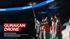 Berita Video Unik, Drone Dipakai untuk Penyerahan Medali Kejuaraan Dunia Senam Irama di Baku
