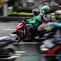 Pengemudi ojek online mengangkut penumpang di depan Stasiun Palmerah, Jakarta, Selasa (6/9/2022). Kementerian Perhubungan (Kemenhub) memastikan segera menerbitkan regulasi kenaikan tarif ojek online (ojol). Hal itu menyusul kenaikan harga bahan bakar minyak (BBM) yang membuat beban operasional transportasi semakin besar. (Liputan6.com/Johan Tallo)