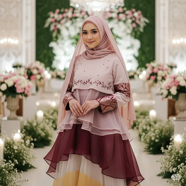 Gamis Layered