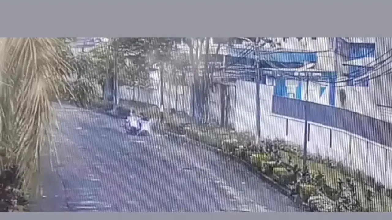 Tangkapan layar santri jadi korban begal di Kabupaten Tangerang.