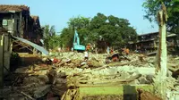 115 Rumah di Kampung Pulo telah Rata dengan Tanah