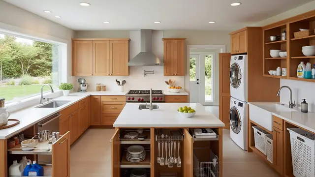 Inspirasi Tata Letak Dapur dan Tempat Cuci yang Bikin Aktivitas Rumah Tangga Lebih Efisien