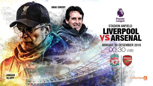 Prediksi Liverpool vs Arsenal